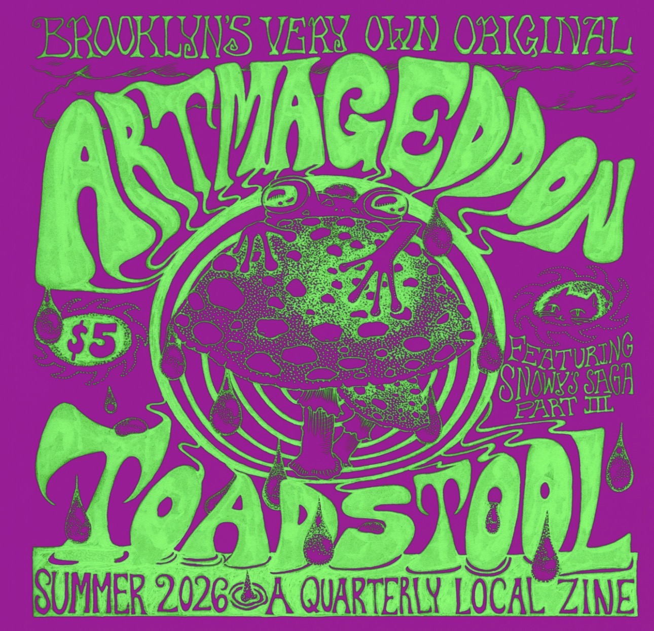 ARTMAGEDDON TOADSTOOL / SUMMER 2026